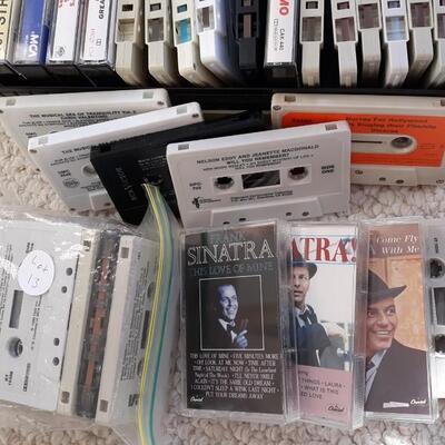 Lot 1 of Vintage Cassette Tapes