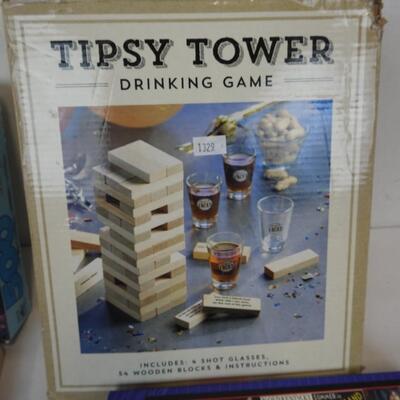 12 Board Games and Puzzles: Apple to Apples to Tipsy Tower Drinking Game