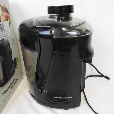 Hamilton Beach Health Smart Juice Extractor - Used - Works Sometimes gets Jammed