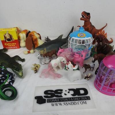Kid Toys: Dinosaurs, Sharks, Snakes, Gaylord the Pup Set, Ponies, Alligator