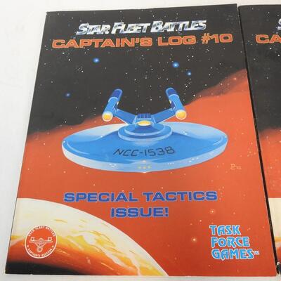 2 Copies of Star Fleet Battles Captain's Log#10 Task Force Games