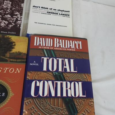 6 US History and Politic Novels: Washington to Total Control