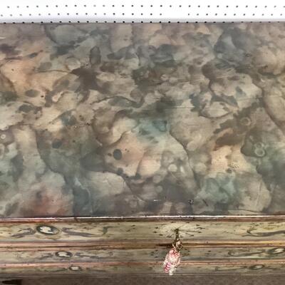 C227 KARGES Hand painted Chest of Drawers