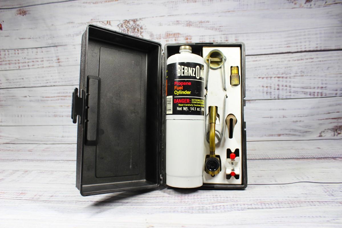 Bernz O Matic Hand Held Basic Propane Blow Torch Tip Kit Set with