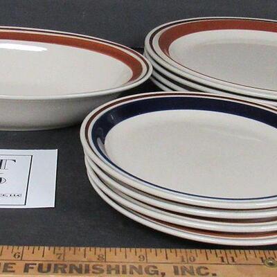 Lot of Contemporary Chateau Stoneware Dishes, 4 10 1/2