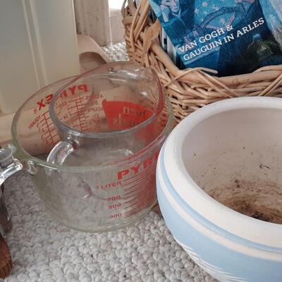 Lot of Vintage Tupperware and Other Items