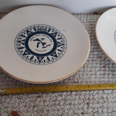 Lot Includes Two Great Lakes Collectable Plates