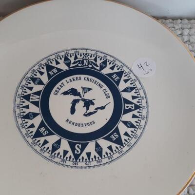 Lot Includes Two Great Lakes Collectable Plates