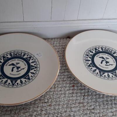 Lot Includes Two Great Lakes Collectable Plates
