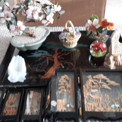 Lot of Asian Home Decor and Other Decor