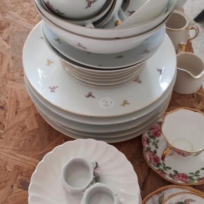 Lot of Vintage Dishes and Tea Cups