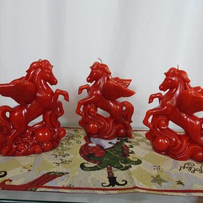 Mobil pegasus candles