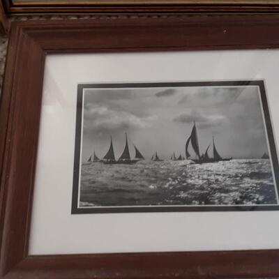 Lot Includes Art and a Mirror