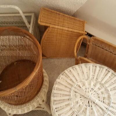 Lot Includes an Amazing Amount of Wicker