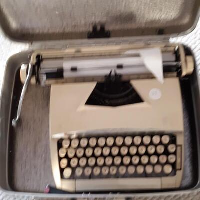 Lot Includes a Vintage Typewriter