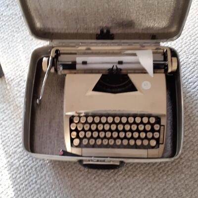 Lot Includes a Vintage Typewriter