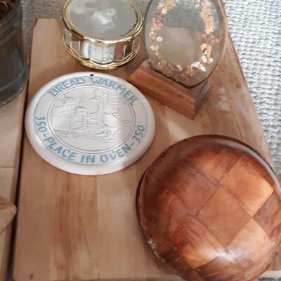 Lot Includes Cutting Boards, Decor, and Other Items