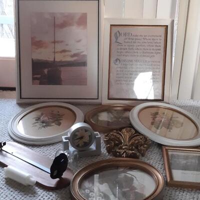 Lot Includes Vintage Art, Decor, and Other Items