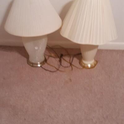Lot Includes Two Lamps