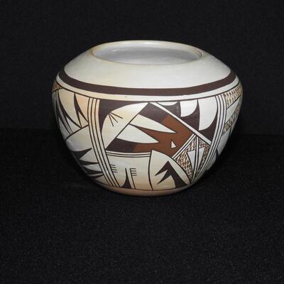 Hopi Frog Woman 2 Pottery Jar