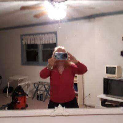 Lot Includes A Vintage Mirror