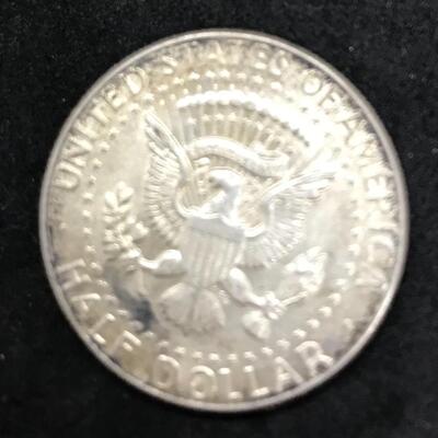 Lot 295: Six 1964 Kennedy Silver Half Dollars