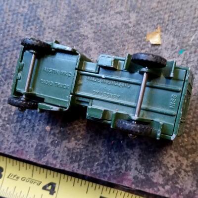 LOT 4  TWO SMALL METAL MILITARY VEHICLES