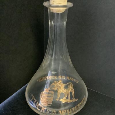 A - 335 Antique Whiskey Bottle, Tucker Whiskey Distillers Brown Forman