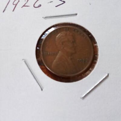 LOT 21  1926-S LINCOLN CENT