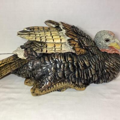 A - 347  Decorative Resin Center Piece Turkey