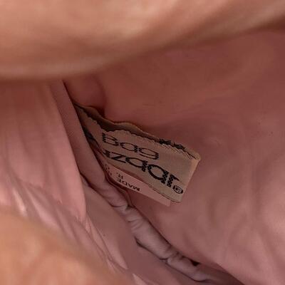 Retro Pastel Pink Shoulder Bag Clutch Purse