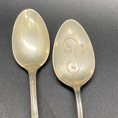 Pair of Sterling Silver Teaspoons