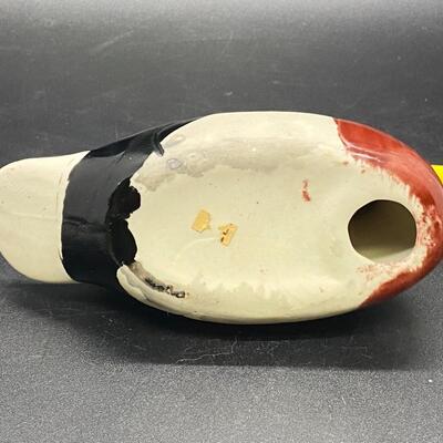 Ceramic Duck Mallard Decoy Figurine