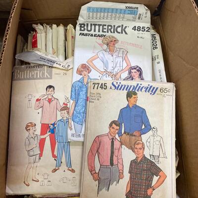 Vintage Simplicity McCall's Butterick Sewing Patterns Womans Kids Mens