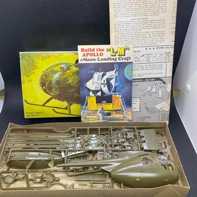 Revell Hughes OH-6A Cayuse Vintage Scale Model Helicopter