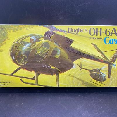 Revell Hughes OH-6A Cayuse Vintage Scale Model Helicopter