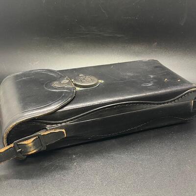 Vintage Antique #1A Pocket Kodak Series II Camera Leather Carry Case