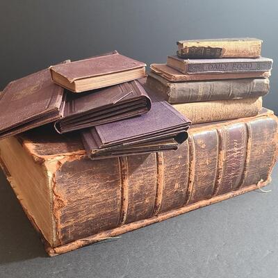 Lot 800B: 1816 Antique Bible & Books