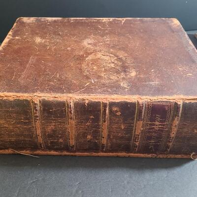 Lot 800B: 1816 Antique Bible & Books