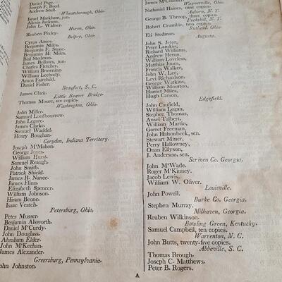 Lot 800B: 1816 Antique Bible & Books