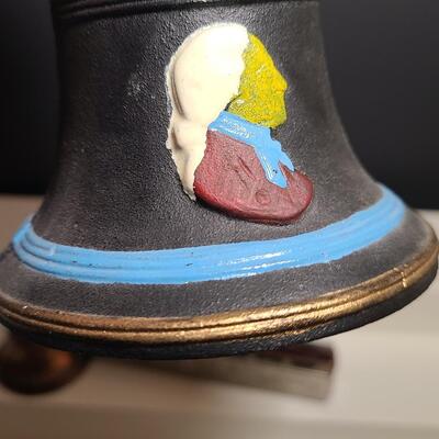 Lot 789: Vintage Liberty Bell Bank and Uncle Sam Bank