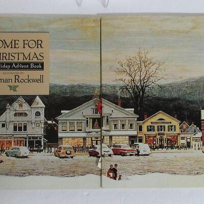 Norman Rockwell Home For Christmas Advent Book