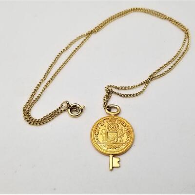 Lot #171  New Orleans Key to the City Necklace
