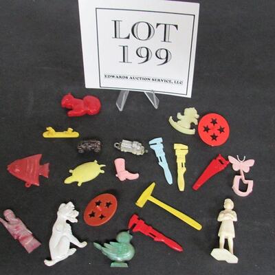 Lot of Vintage Cracker Jack Toys, 20 Pcs