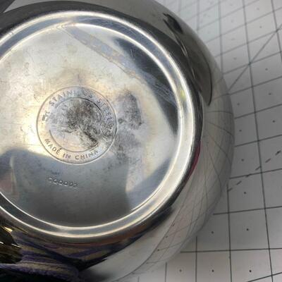 #83 Farberwear Stainless Steel Pan & Mixing Bowl