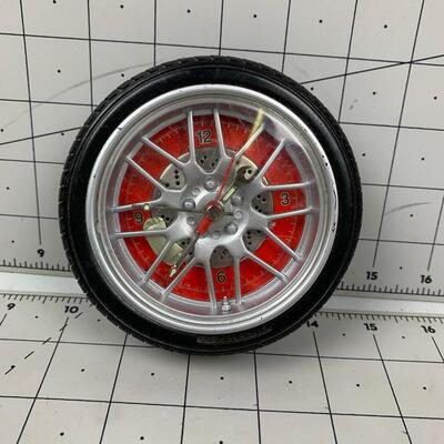 #86 Mini Tire Clock