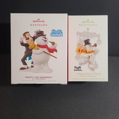Lot 750: Frosty the Snowman Ornaments (Hallmark)