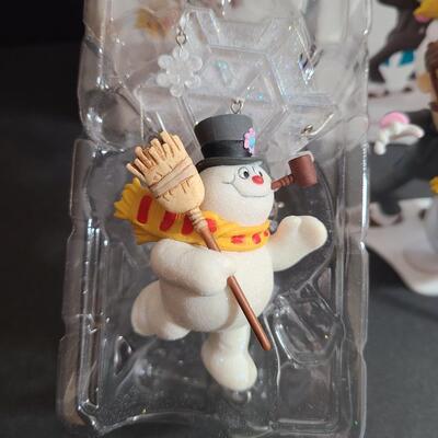 Lot 750: Frosty the Snowman Ornaments (Hallmark)