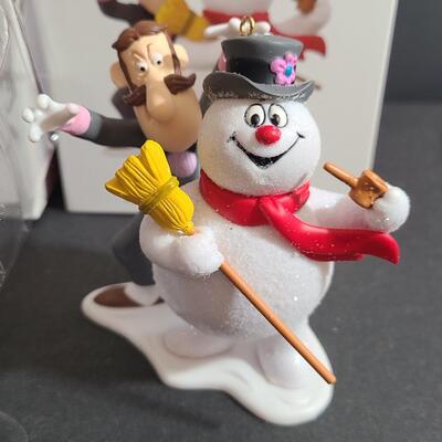 Lot 750: Frosty the Snowman Ornaments (Hallmark)