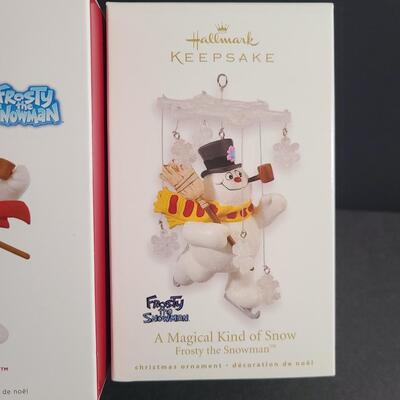 Lot 750: Frosty the Snowman Ornaments (Hallmark)